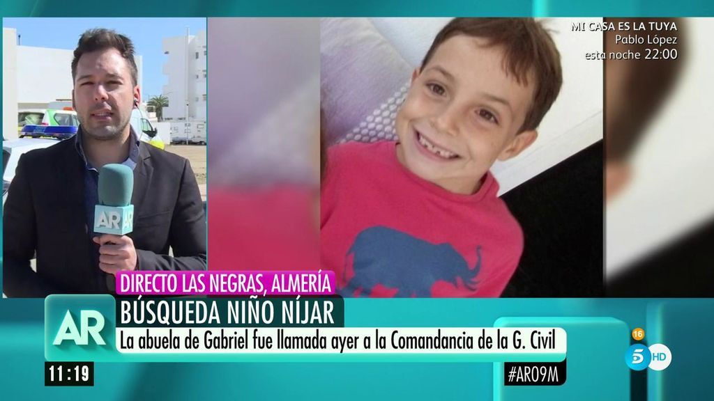 La abuela de Gabriel, el padre y su novia, entrevistados por la Guardia Civil La abuela de Gabriel, el padre y su novia, entrevistados por la Guardia Civil