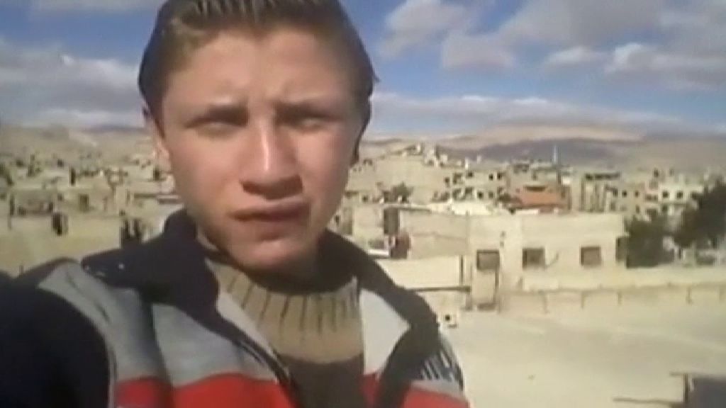 Un joven de 15 años se convierte en el reportero de Guta