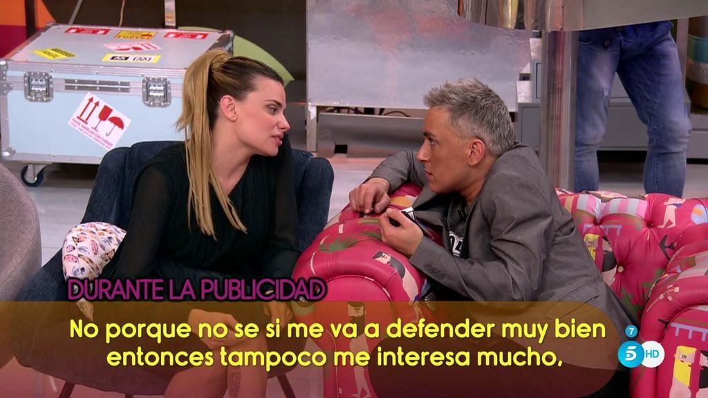 ¡Muy fuerte! María Lapiedra no quiere que Gustavo sea su defensor en 'SV': "No sé si me va a defender muy bien, entonces tampoco me interesa mucho"