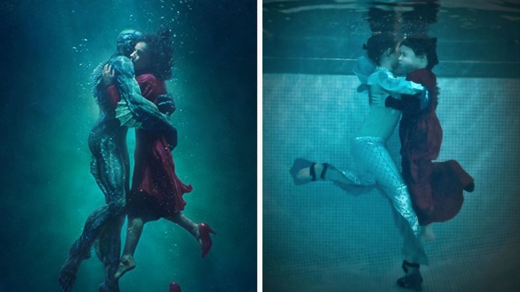 Una familia imita escenas de las películas nominadas a los Oscars