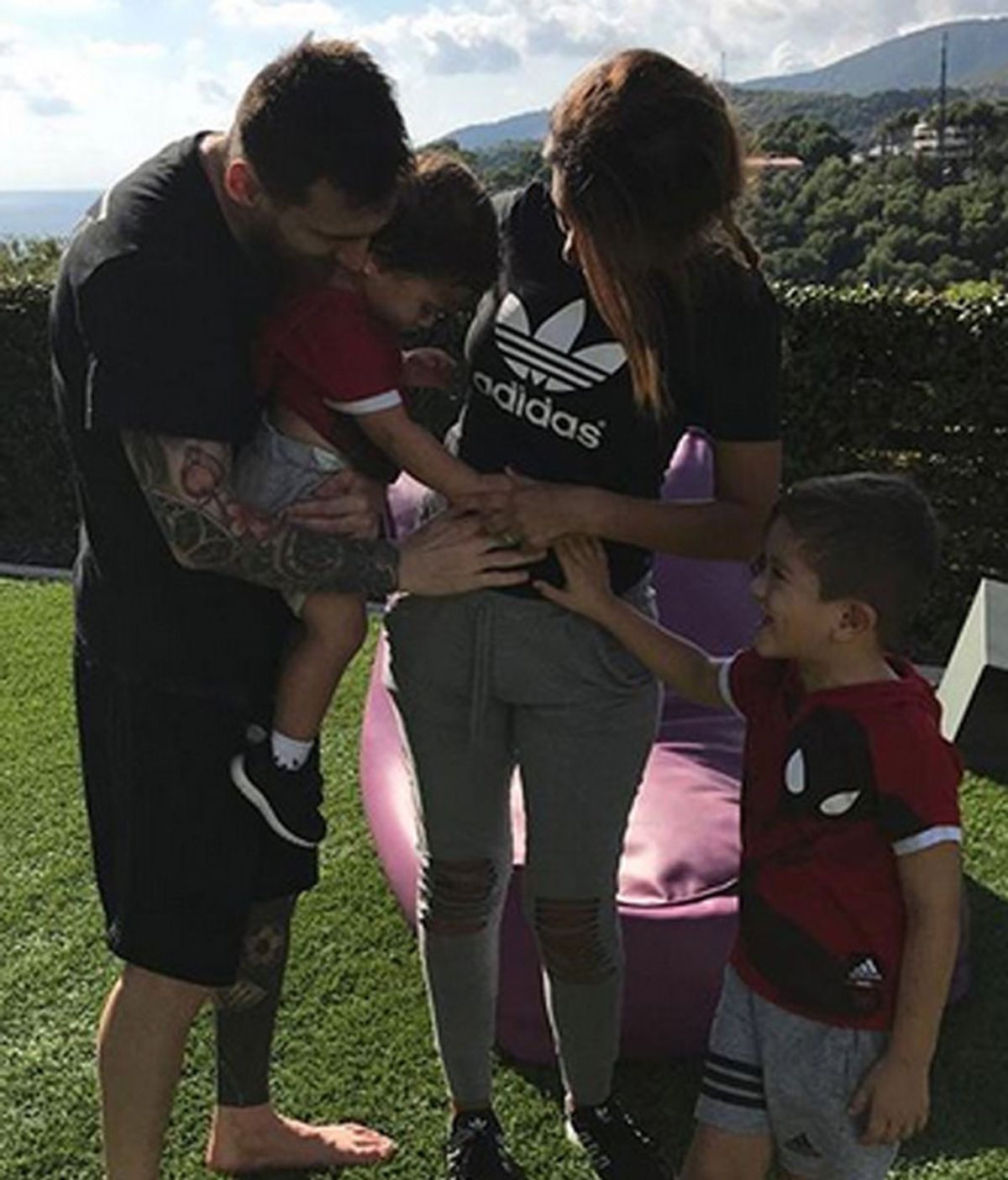 Leo Messi y Antonela Roccuzzo dan la bienvenida a su tercer hijo