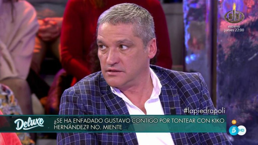 El polígrafo confirma que Gustavo ha sentido celos del 'tonteo' de María L. y Kiko Hernández