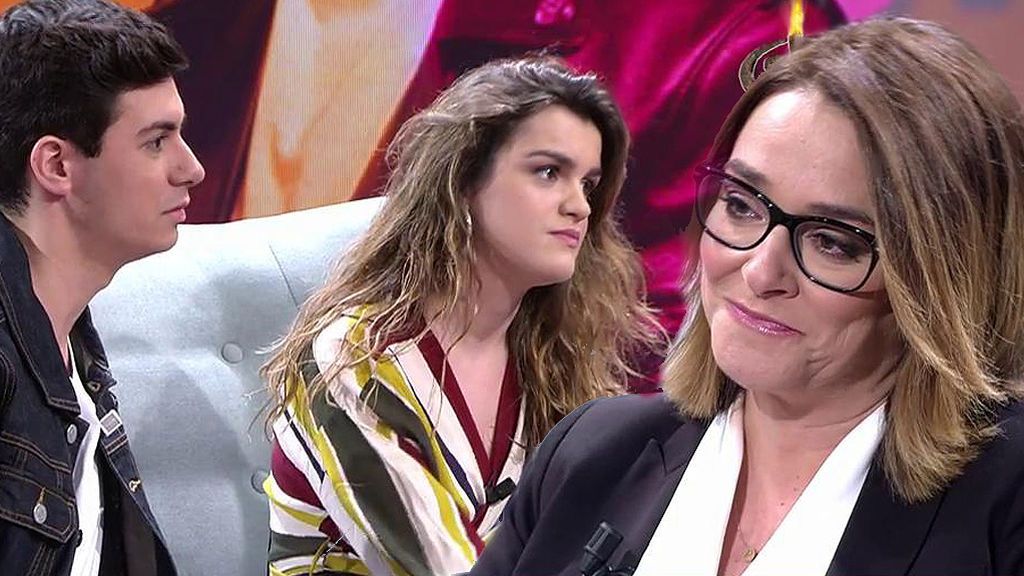 Toñi Moreno llora con Alfred y Amaia: "En esta tarde os necesitamos"