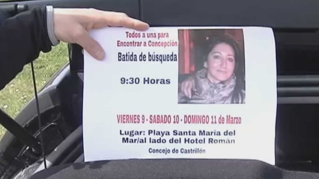 Voluntarios y efectivos siguen buscando a Concepción Barbeira