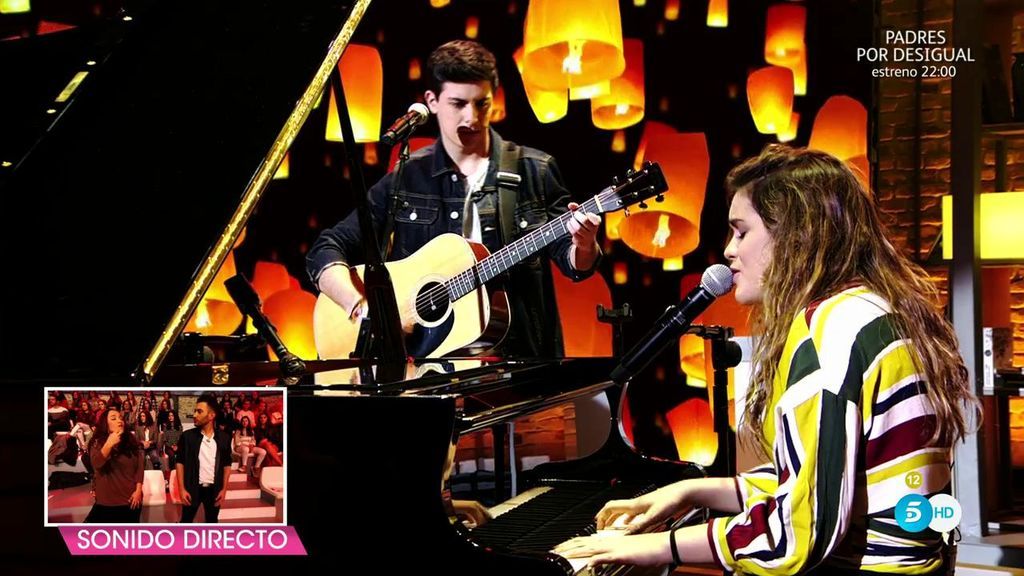 Amaia y Alfred cantan en directo 'Tu canción' y se la dedican a la familia de Gabriel