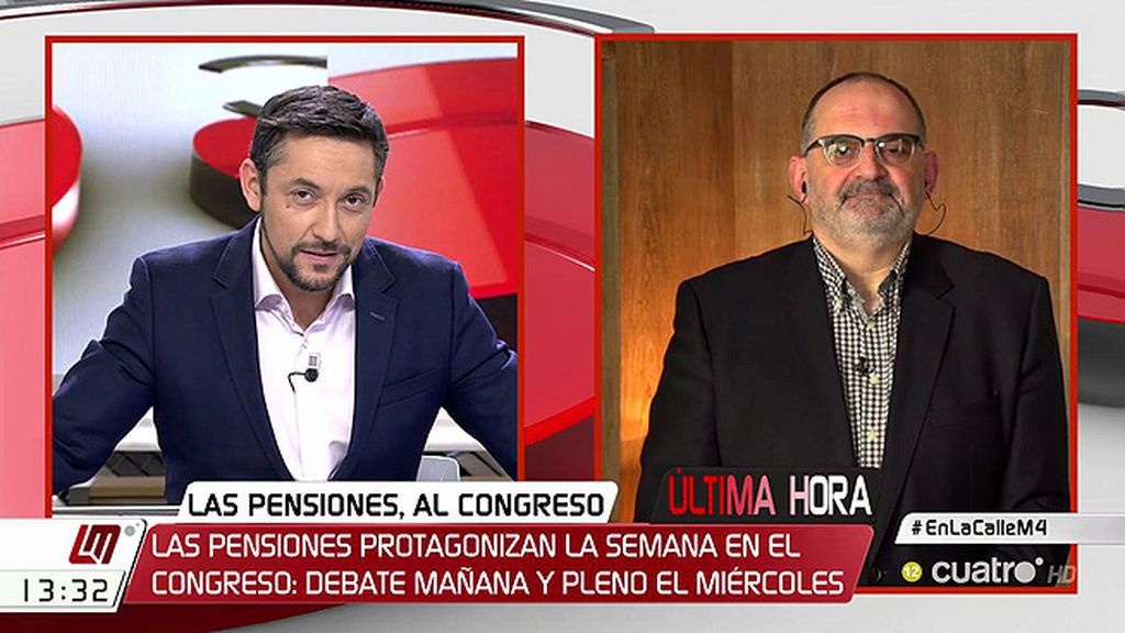 Losada, sobre las pensiones: "El presidente utilizará el mítico abrazo Mariano, ni una mala palabra ni una buena acción"
