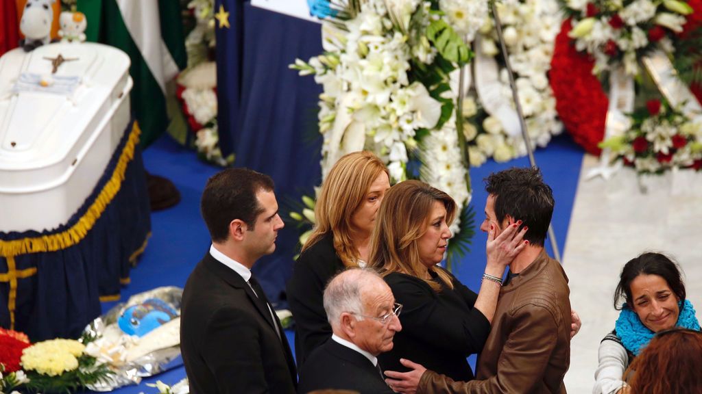 Susana Díaz transmite su apoyo a los padres de Gabriel