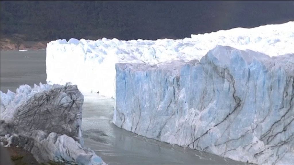 La ruptura del Perito Moreno fue de noche y sin público