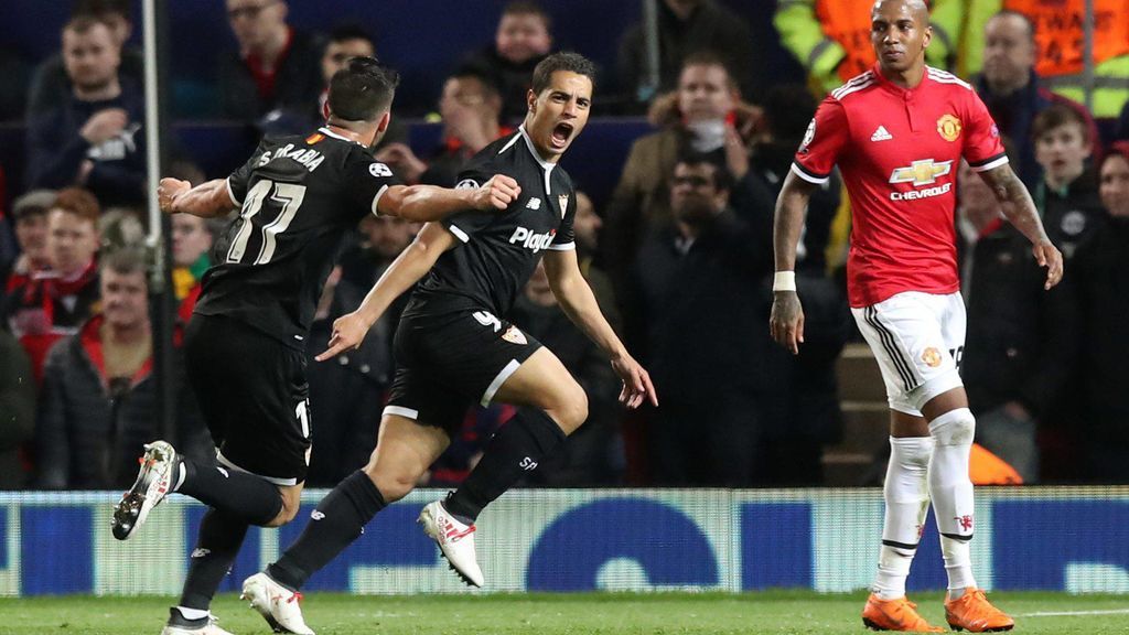 El Sevilla echa al United de Mourinho de la Champions y se mete en cuartos 60 años después