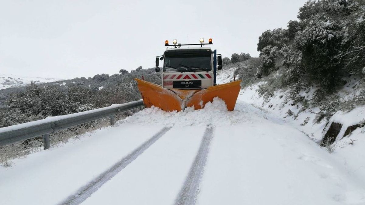 ¡Nevadas a 700 metros! El frente frío que acompaña a Gisele traerá más nieve al norte