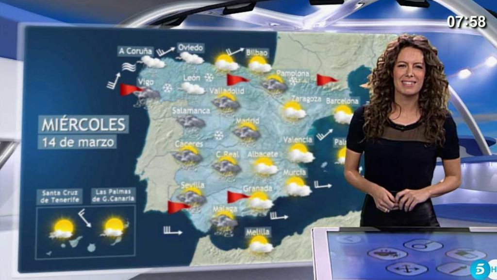Solo se salvará el sureste: lluvias abundantes en casi toda España desde el miércoles