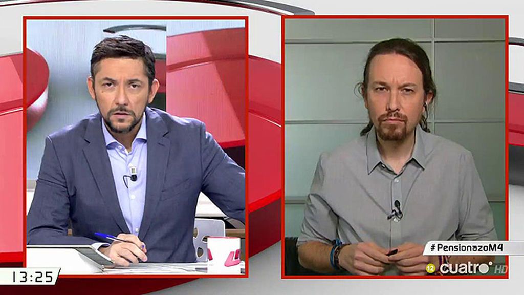 La entrevista de Pablo Iglesias en 'Las Mañanas de Cuatro', a la carta