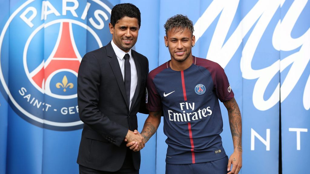 El presidente del PSG visita a Neymar en Brasil con los rumores sobre su futuro en el aire