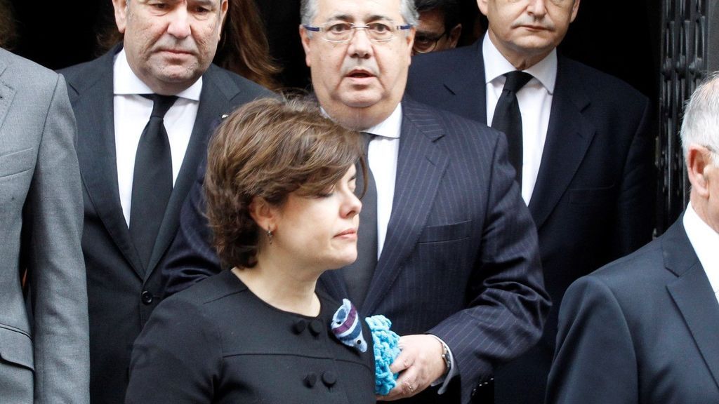 Zoido con la bufanda del pequeño Gabriel