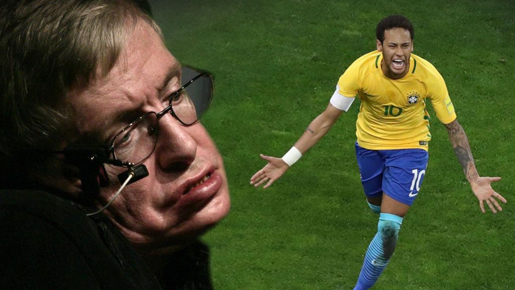 El día que Stephen Hawking explicó cómo ganar a la Selección de Fútbol de Brasil