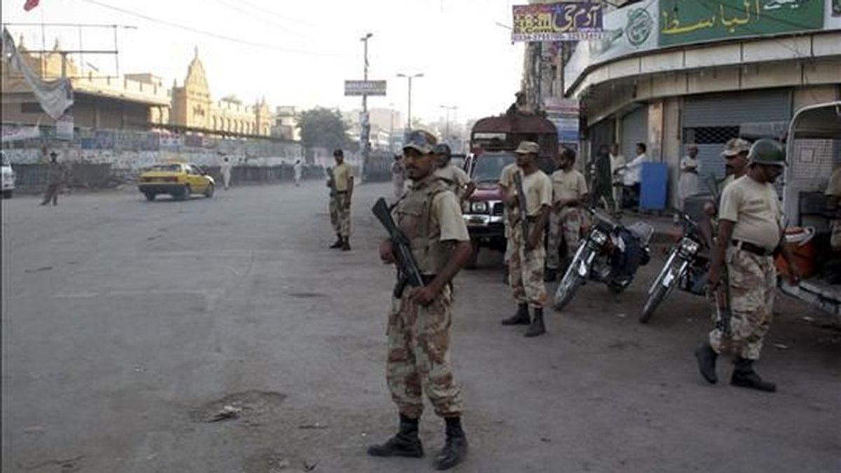 Mueren seis personas en un atentado perpetrado cerca de un puesto policial en Pakistán