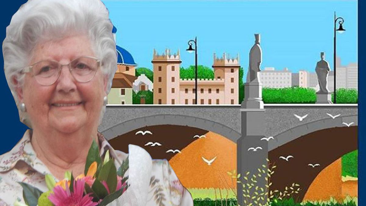 Concha, la abuela de 87 años que crea auténticas obras de arte con Paint