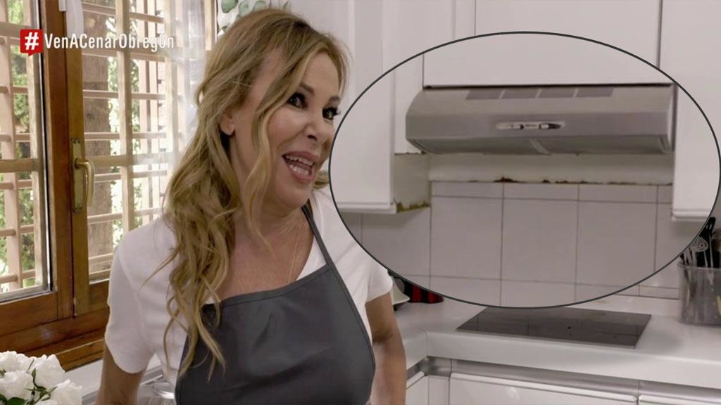 Ana Obregón 'da la nota' en la final de 'Ven a cenar conmigo' por el desastre de su cocina