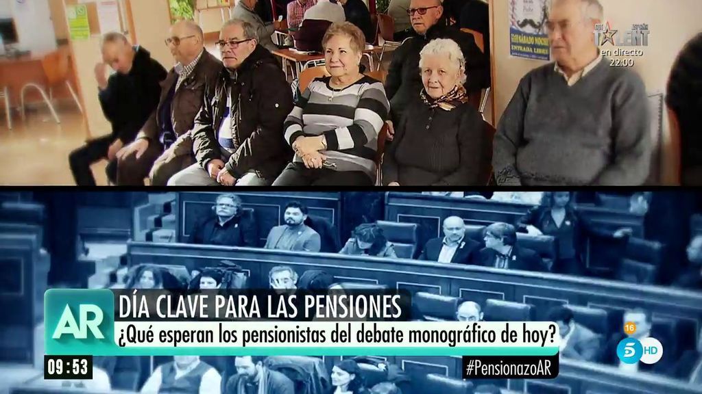 Día clave para las pensiones: 'AR' celebra un 'Congreso de jubilados'