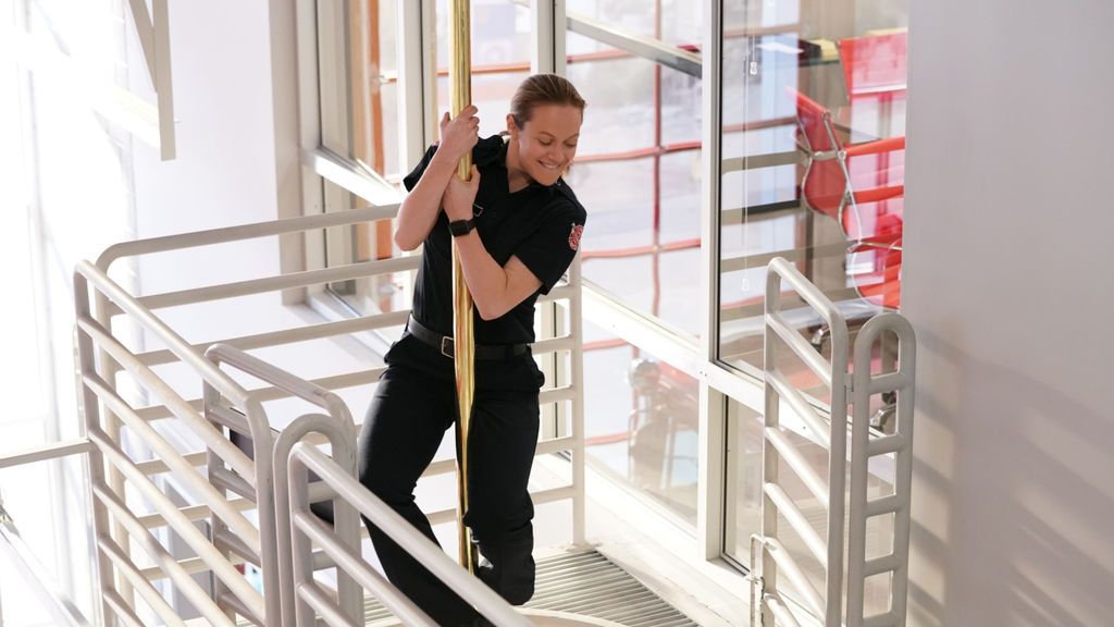 Jaina Lee Ortiz, al frente del equipo de bomberos