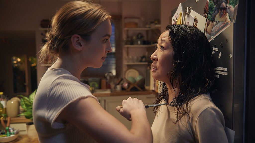 'Killing Eve', miniserie de ocho episodios protagonizada por Sandra Oh y Jodie Comer.