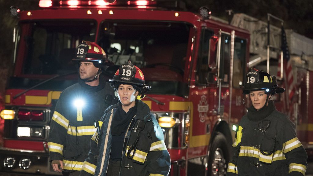Jaina Lee Ortiz, al frente del equipo de bomberos