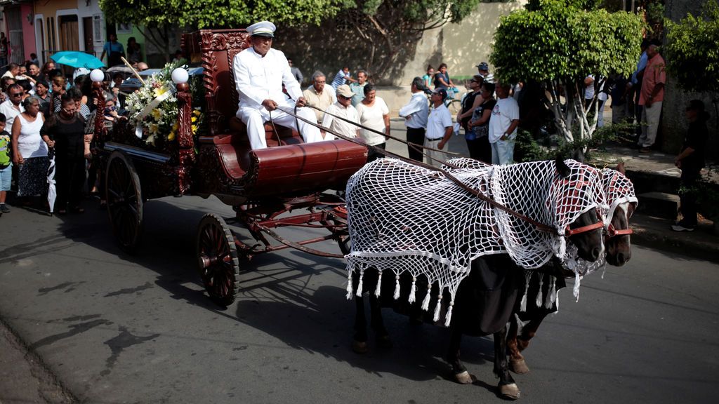 Cortejo fúnebre nicaragüense