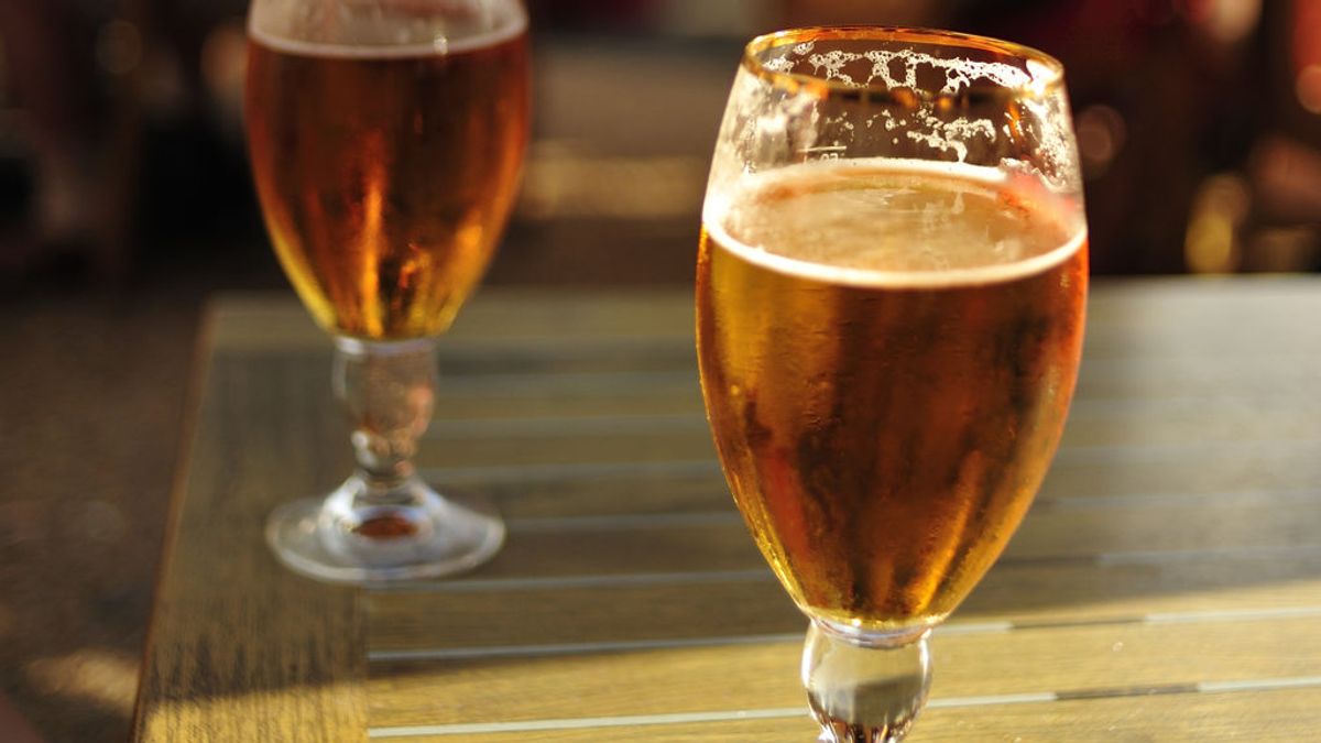 Bélgica robo vasos cervezas