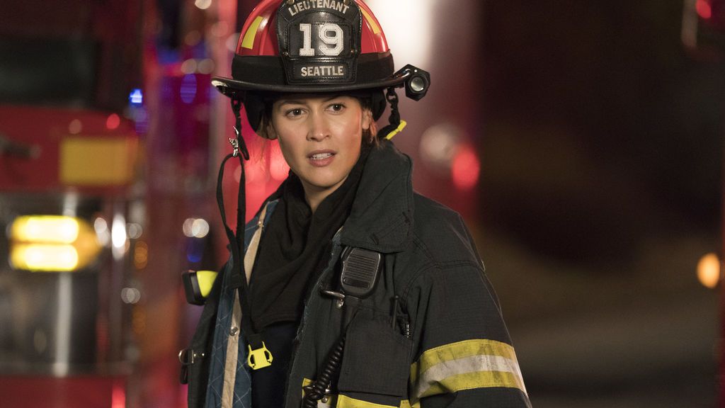 Jaina Lee Ortiz, al frente del equipo de bomberos