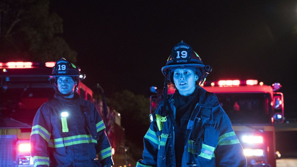 Jaina Lee Ortiz, al frente del equipo de bomberos