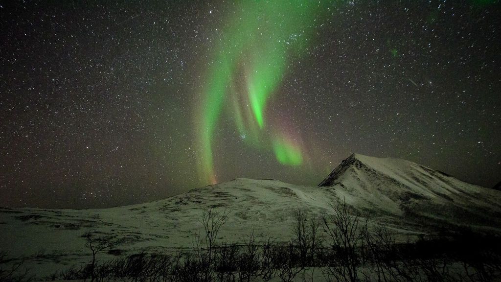 Pilar Cánovas Sánchez en Tromsø, Noruega, Circulo Polar Ártico
