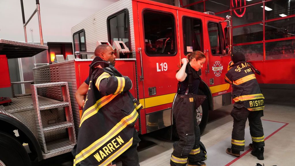 Jaina Lee Ortiz, al frente del equipo de bomberos