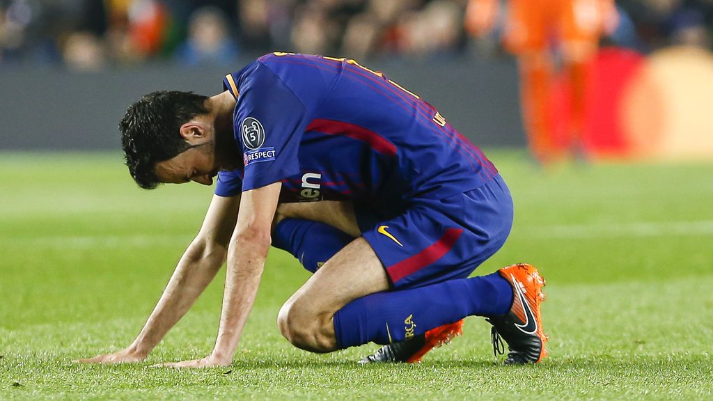 Sergio Busquets sufre una fractura en el pie derecho que le tendrá tres semanas de baja