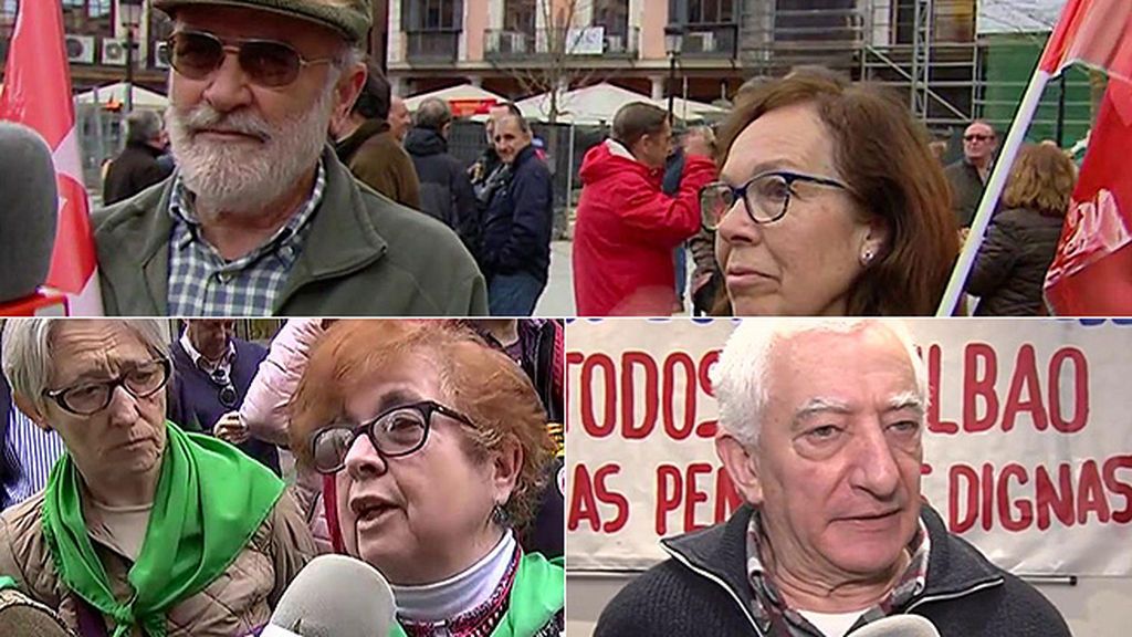 Bilbao, Toledo, Barcelona… los pensionistas vuelven a la calle