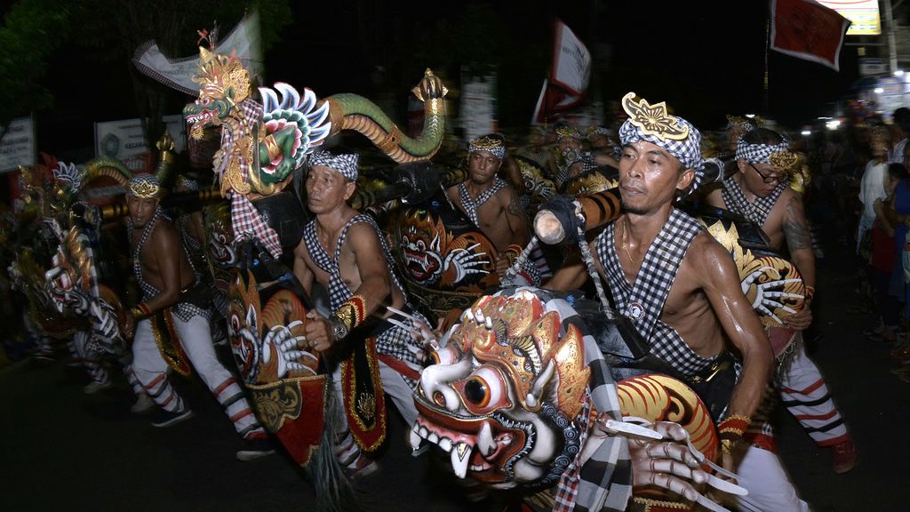 Ceremonia tradicional indonesia