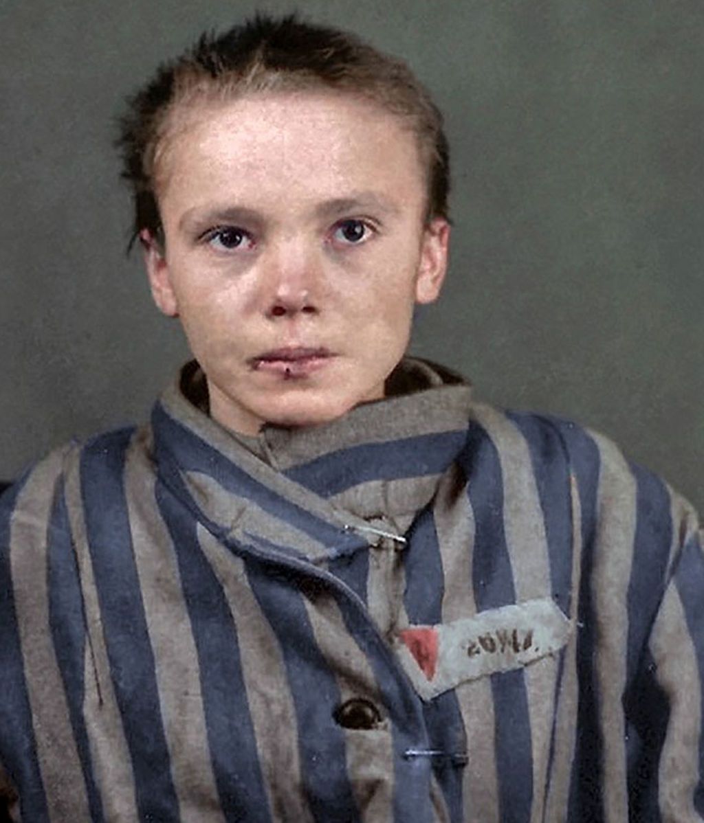 Una artista brasileña homenajea a una víctima de Auschwitz con una foto