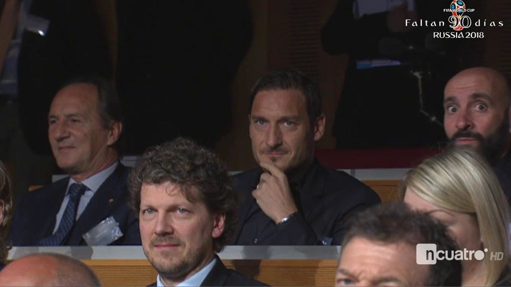 Totti adivinó la bola del Real Madrid ante la Juve segundos antes de salir del bombo