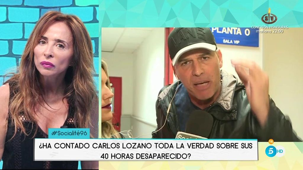 ¡Tensión entre Carlos Lozano y María Patiño!: "No estoy aquí para juzgarte"