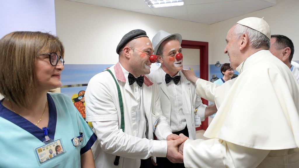 Visita del Papa Francisco al hospital de San Giovanni