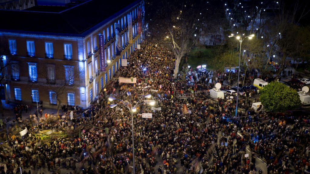 manifestacion Ley Mordaza y pensiones