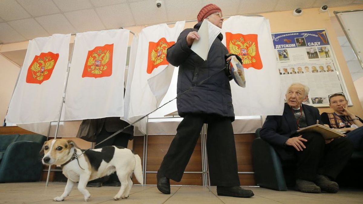 La participación provisional en las elecciones rusas se sitúa en el 16,55%