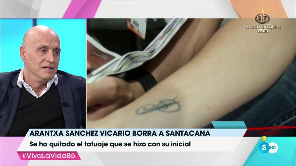 Arantxa Sánchez Vicario rompe con el pasado y borra el nombre de Santacana de su piel