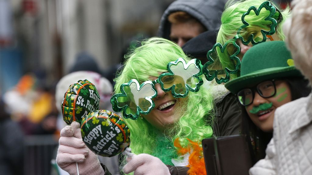 El mundo se tiñe de verde para celebrar San Patricio