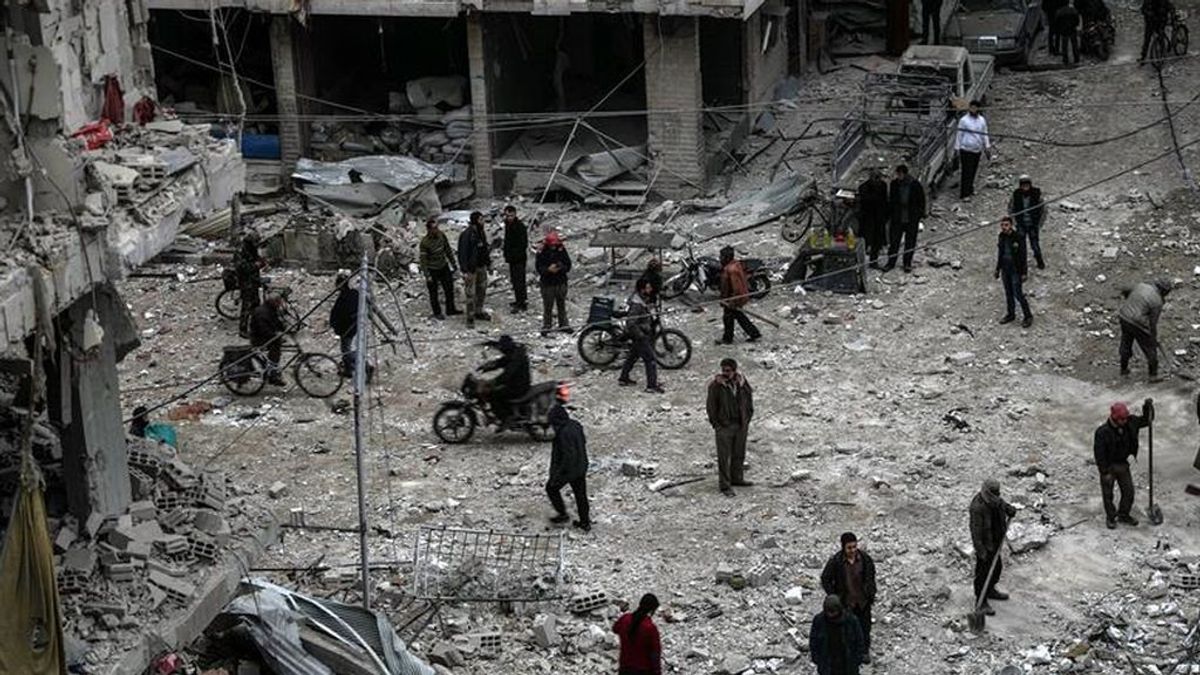 Más de 5.000 civiles sirios abandonan Ghuta Oriental