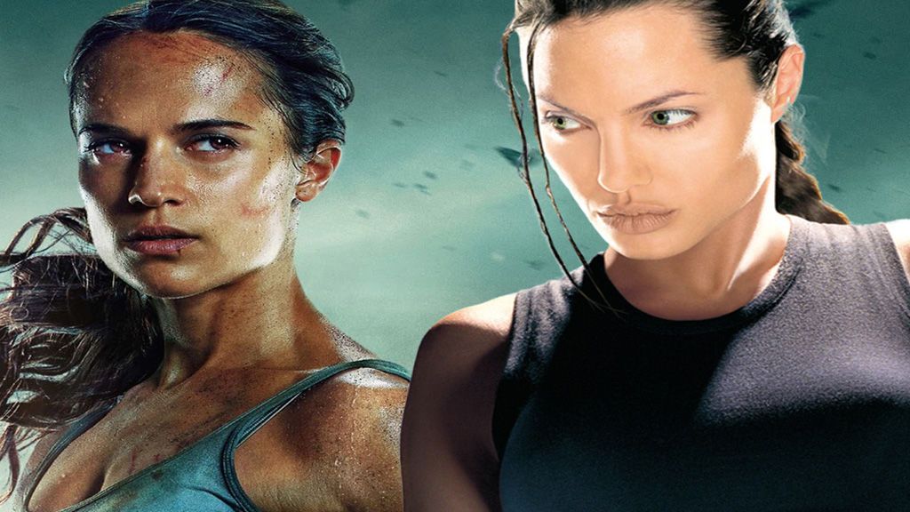 Las diferencias entre Alicia Vikander y Angelina Jolie en el papel de Lara Croft