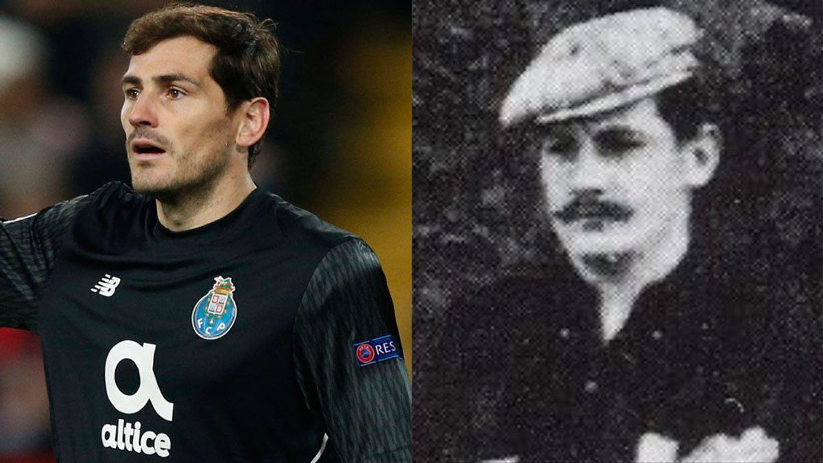 El increíble parecido de Casillas con un portero de 1901 que ha hecho alucinar al portero