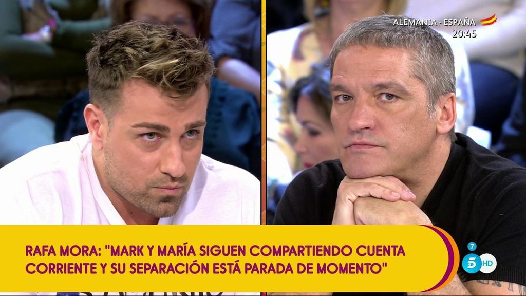 Gustavo González niega la bomba de Rafa Mora: "No existe ningún pacto entre María y Mark"