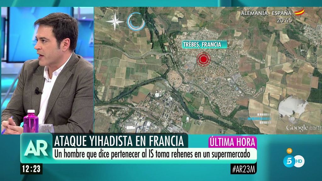 Ángel Moya: "El terrorista del supermercado francés ha dicho 'vosotros habéis bombardeado Siria y vais a morir"