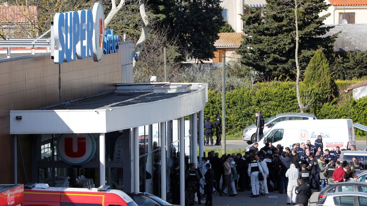 Atentando en Francia: Abatido el terrorista que ha dejado tres muertos en el asalto a un supermercado