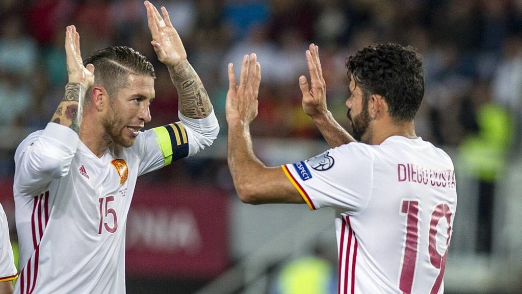 Ramos y Diego Costa, ‘hermanos’ en la selección pero… sin amigos en el derbi